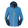 Schöffel Trekking-Hiking Jacket Kreuzjoch Gore-Tex (wind and waterproof) light blue Men